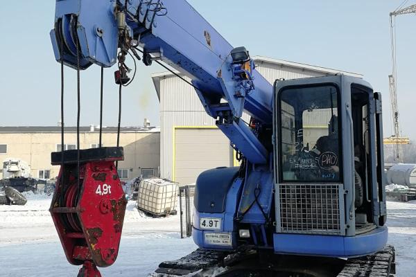КРАН САМОХОДНЫЙ HITACHI EX75URT 3