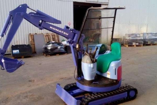 МИНИ-ЭКСКАВАТОР KOMATSU PC 08